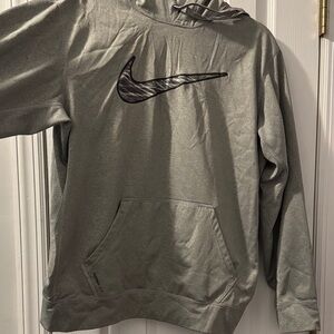 Nike Men's Charcoal Hoodie